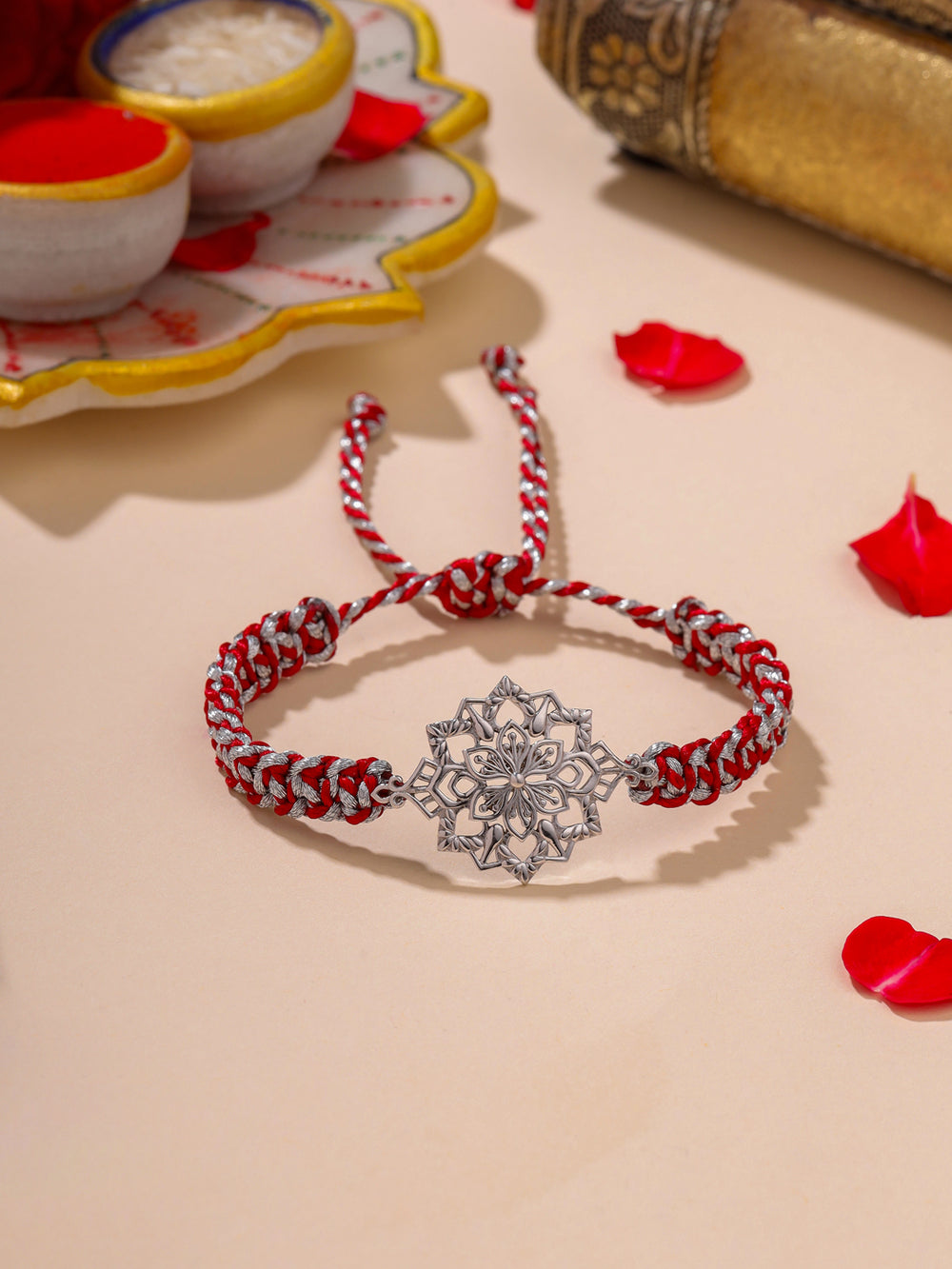 Silver Rakhi